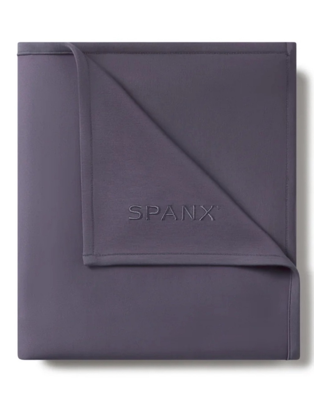 NWT SPANX Air Essentials Cloud Soft Blanket Storm 50” x 60”